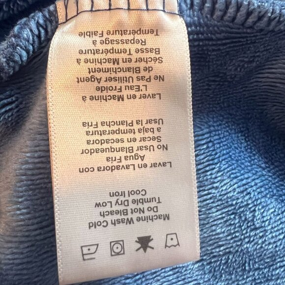 UGG AUSTRALIA DUFFIELD Long ROBE Blue Jay - Picture 14 of 16